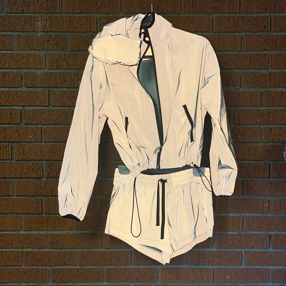 Two piece windbreaker set